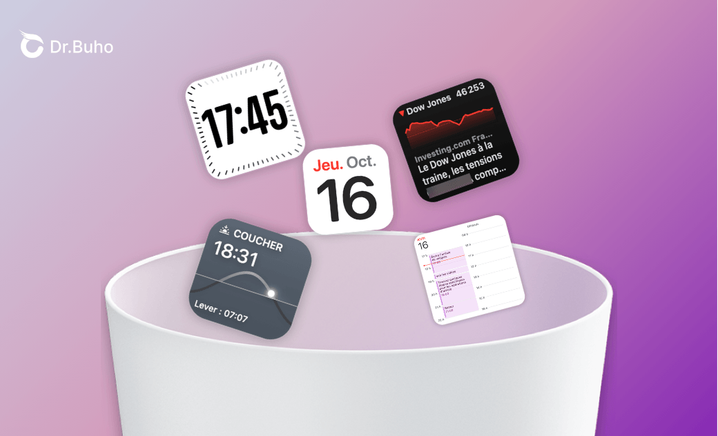 [3 Méthodes] Comment supprimer des widgets sur Mac ?