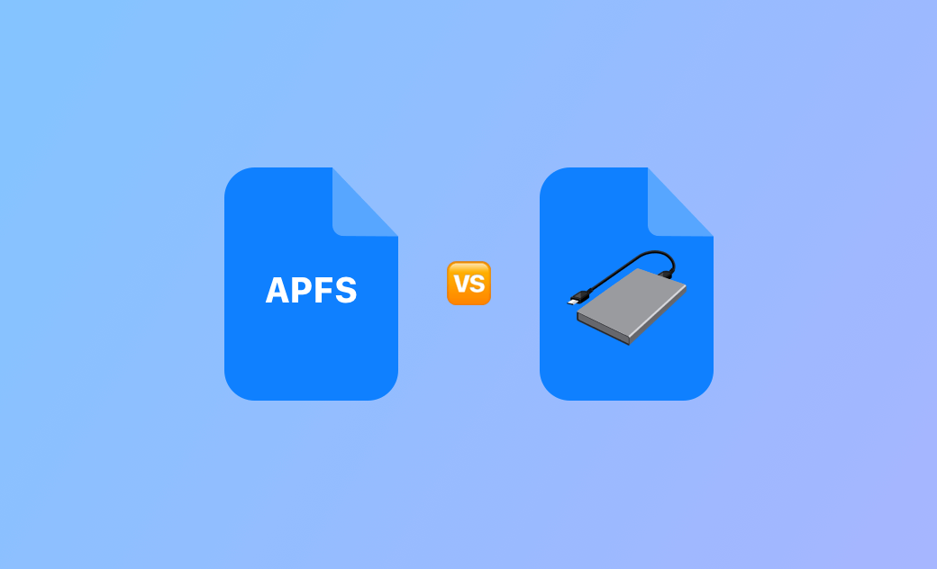 APFS vs Mac OS Extended