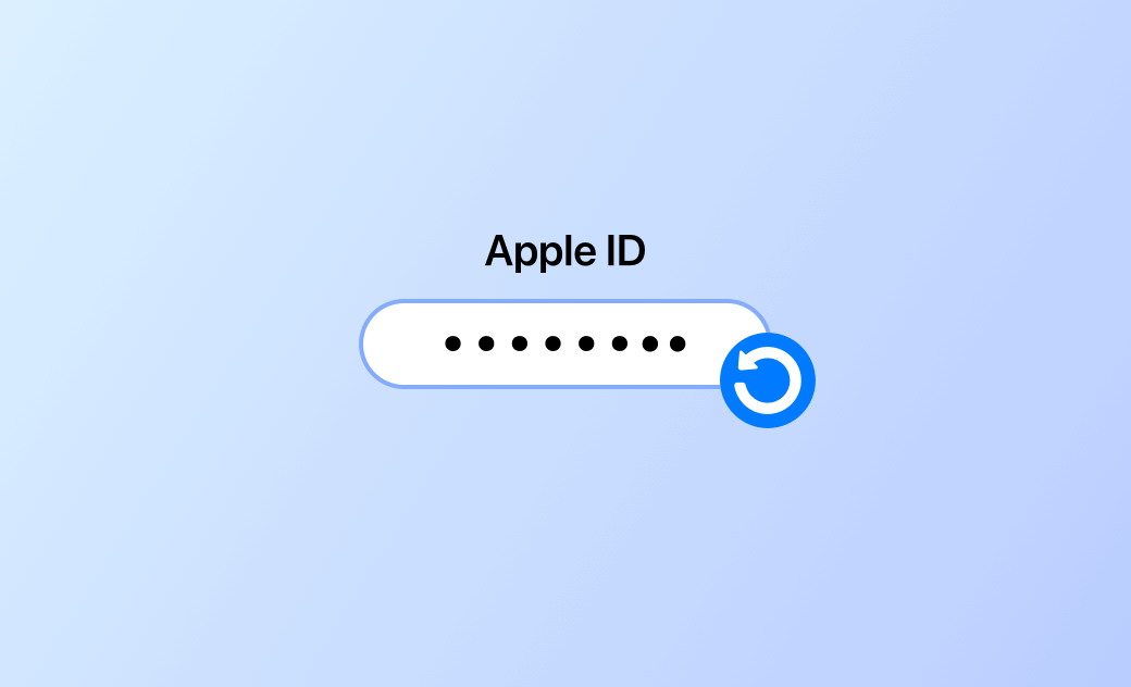 reset Apple ID password