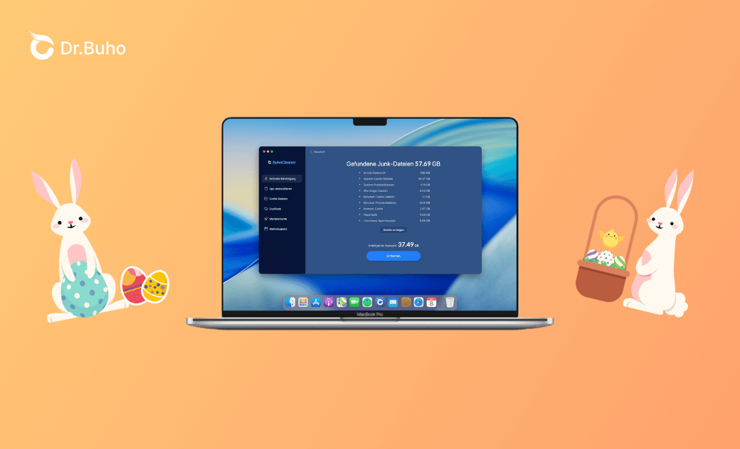 Mac aufräumen zu Ostern