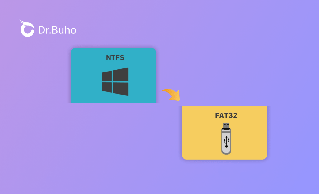 FAT32 zu NTFS