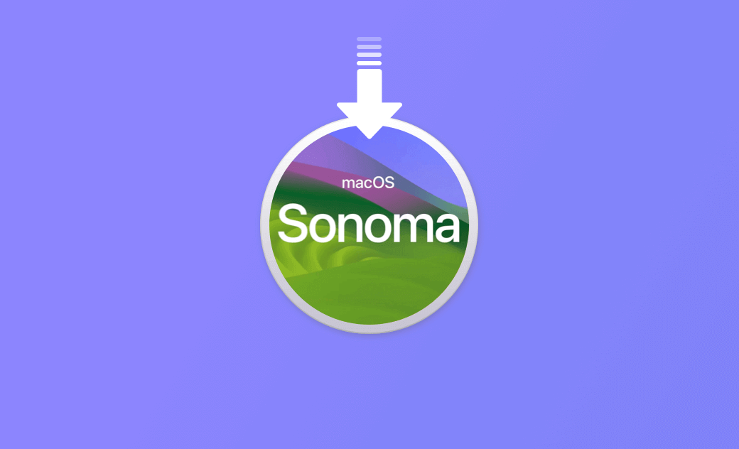 安裝 macOS Sonoma 應用程式