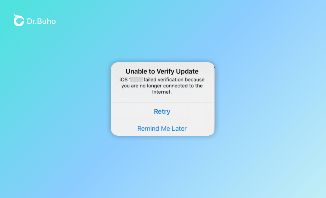 iOS 26 Unable to Verify Update? Try These 9 Fixes
