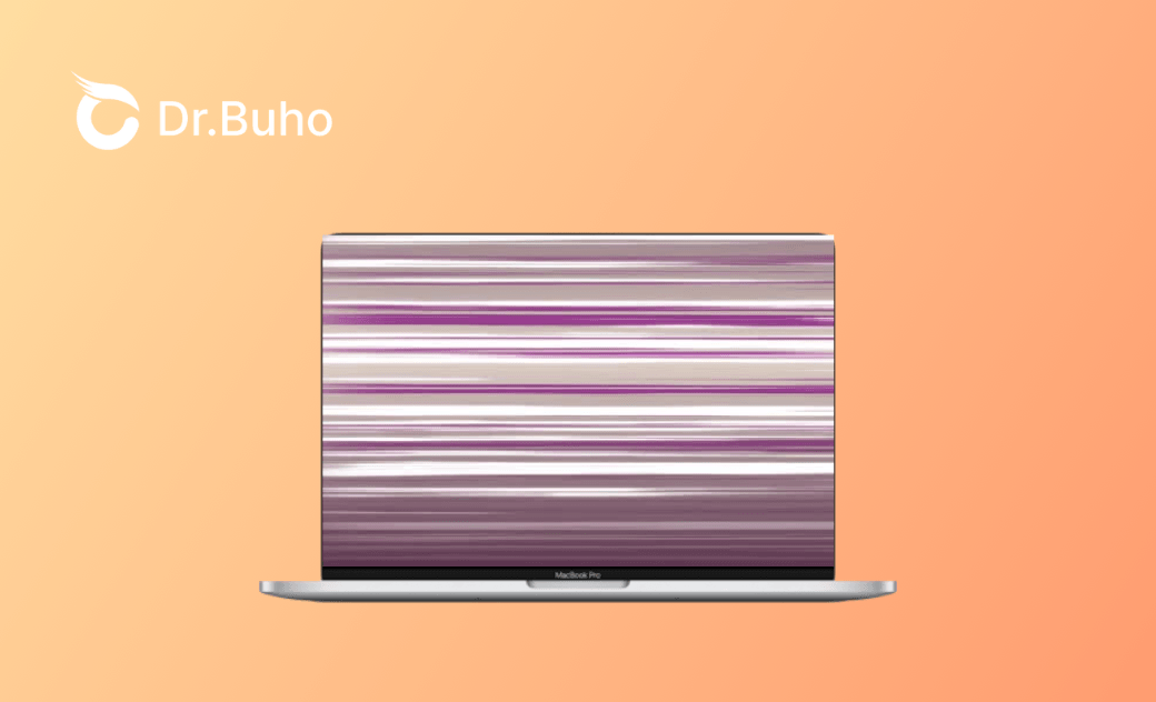 Macの画面に縦線や横線が入った時の原因と直し方