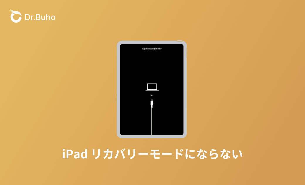 iPad/iPhoneがリカバリーモードにならない場合の対処法