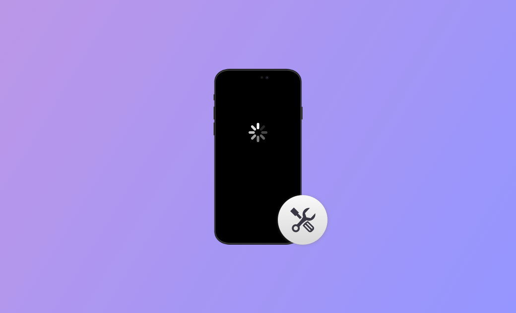 iPhone 黑屏轉圈圈