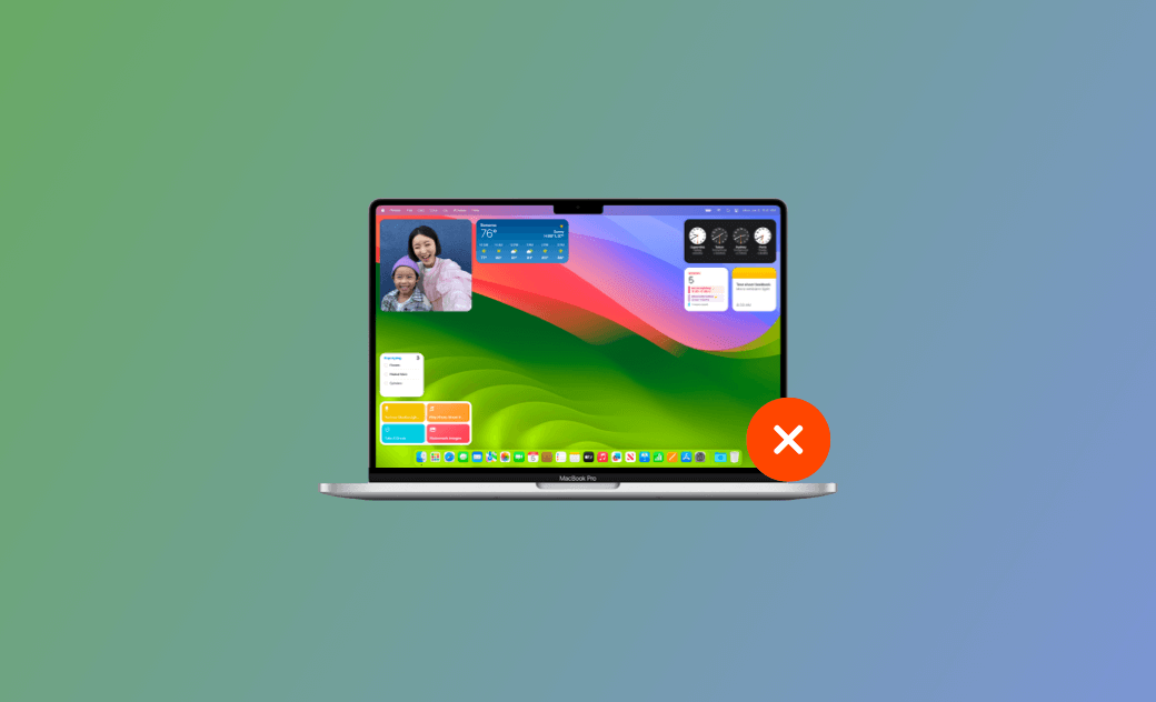 Les Widgets de macOS Sonoma ne Fonctionnent pas - 9 Solutions