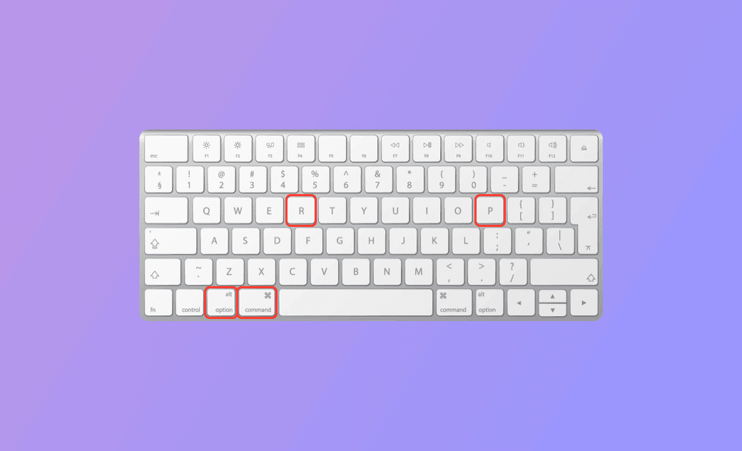 reset PRAM Mac