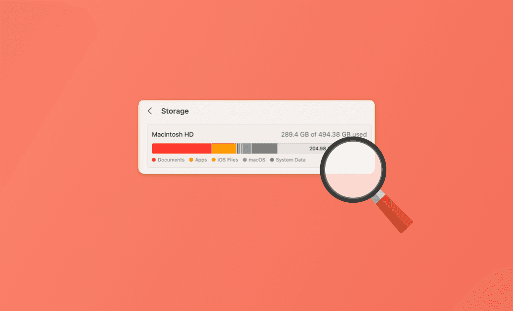 How to Check Storage Space on Mac/MacBook