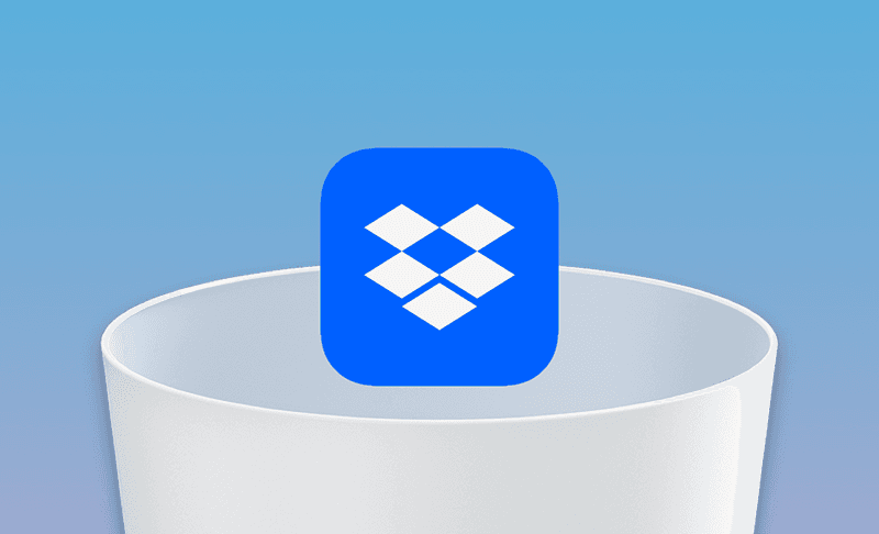 2 maneiras de desinstalar completamente o Dropbox no Mac