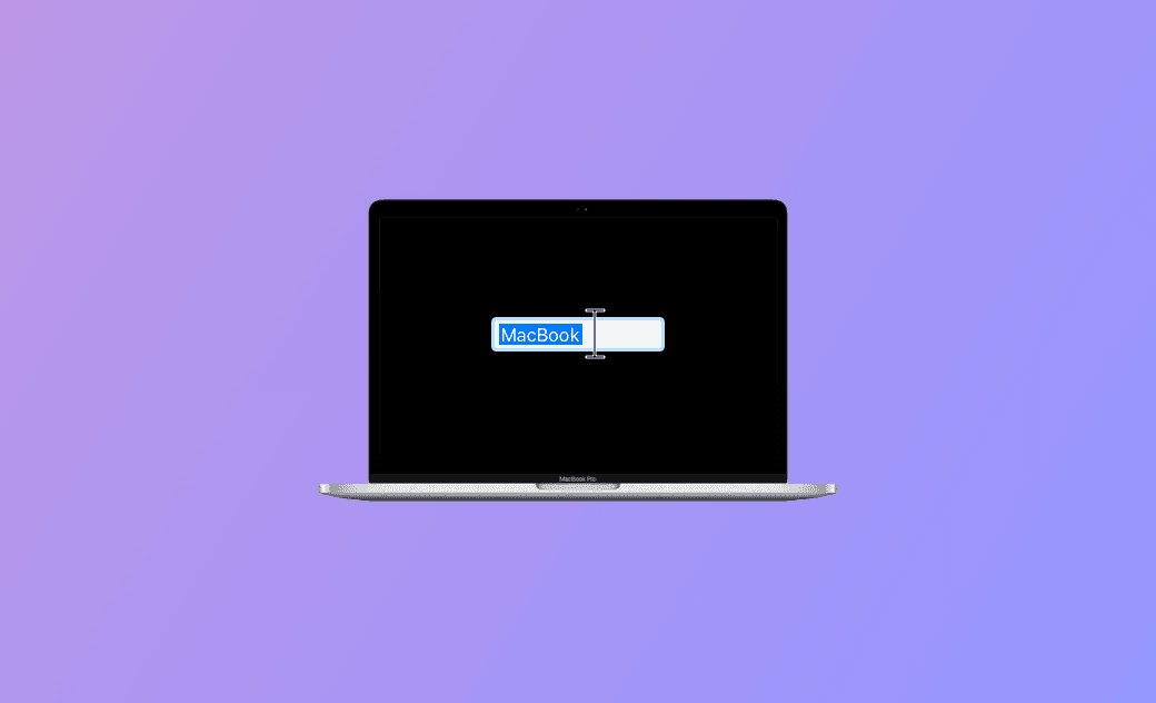 macbook name ändern