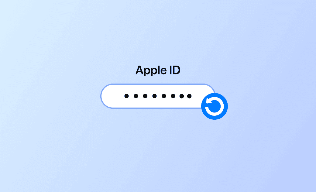 reset Apple ID password