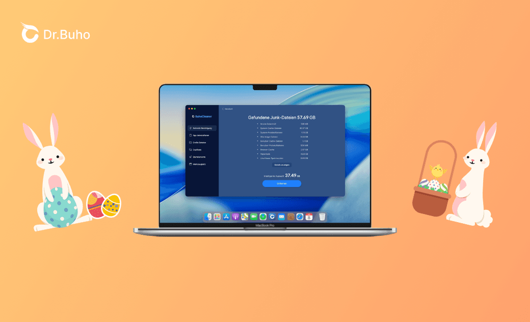 Mac aufräumen zu Ostern