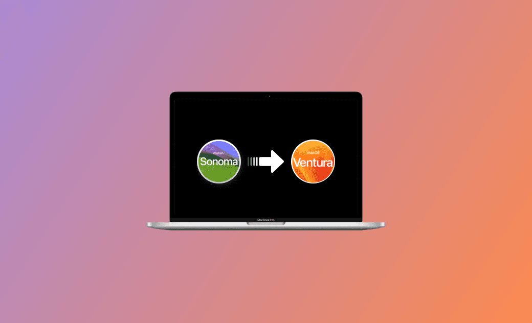 macOS Sonoma를 Ventura로 다운그레이드하는 방법