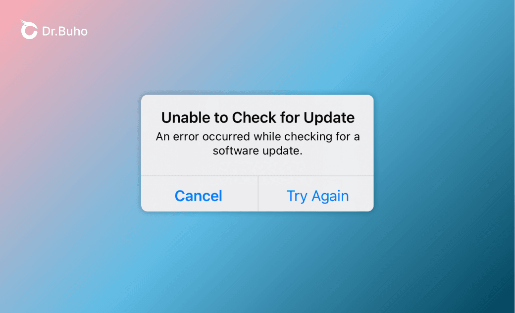 Die Suche nach Updates ist fehlgeschlagen in iOS 18.3.2