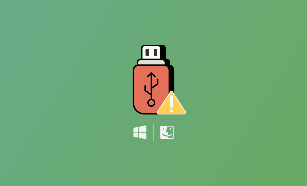 USB 隨身碟讀不到