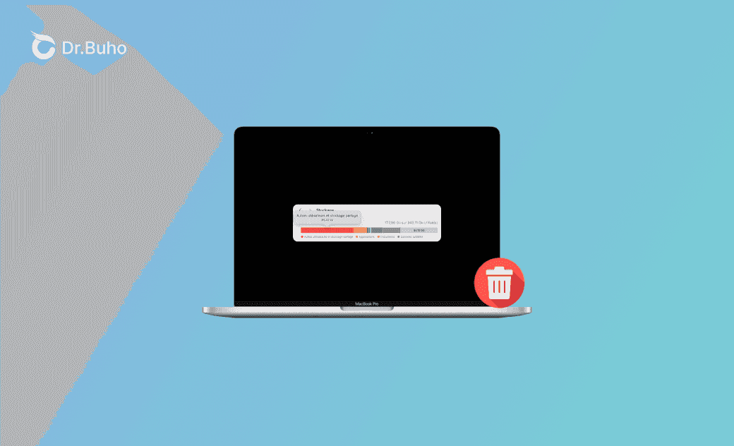 Comment effacer le stockage des Autres utilisateurs et stockage partagé sur Mac