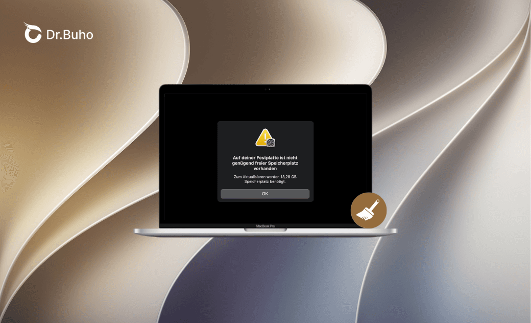 Nicht genügend Speicher für macOS-Update