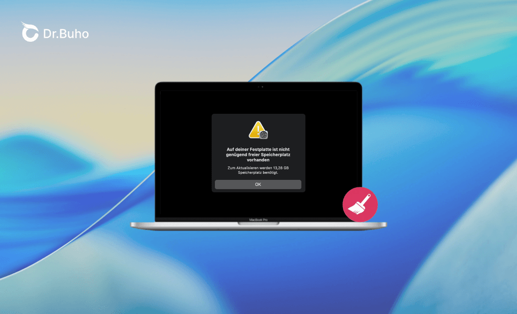 Nicht genügend Speicher für macOS-Update