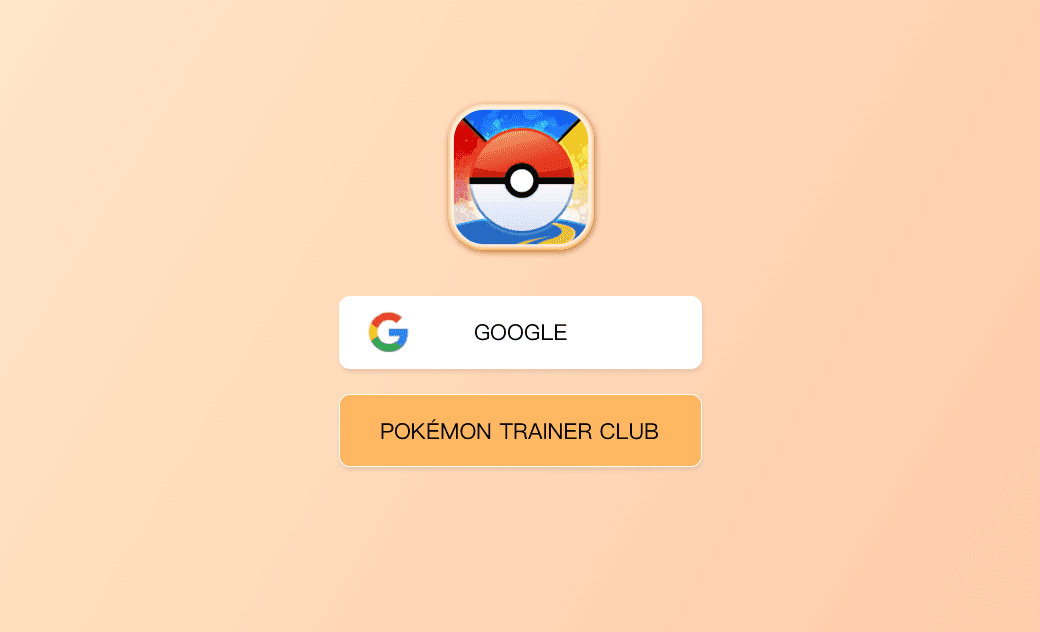 Pokémon Go login