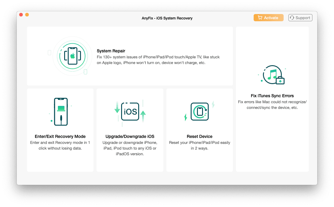 Best iPhone Repair Software - iMobie Anyfix