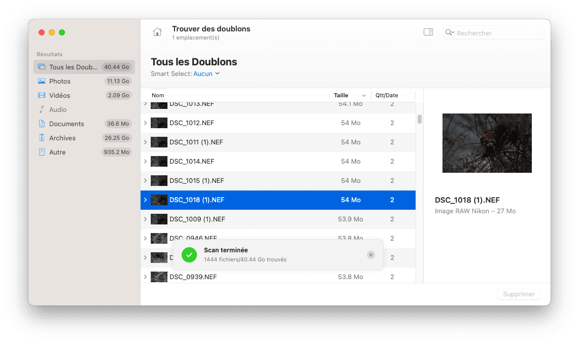 Meilleurs outils gratuits pour détecter les doublons sur Mac - Disk Drill