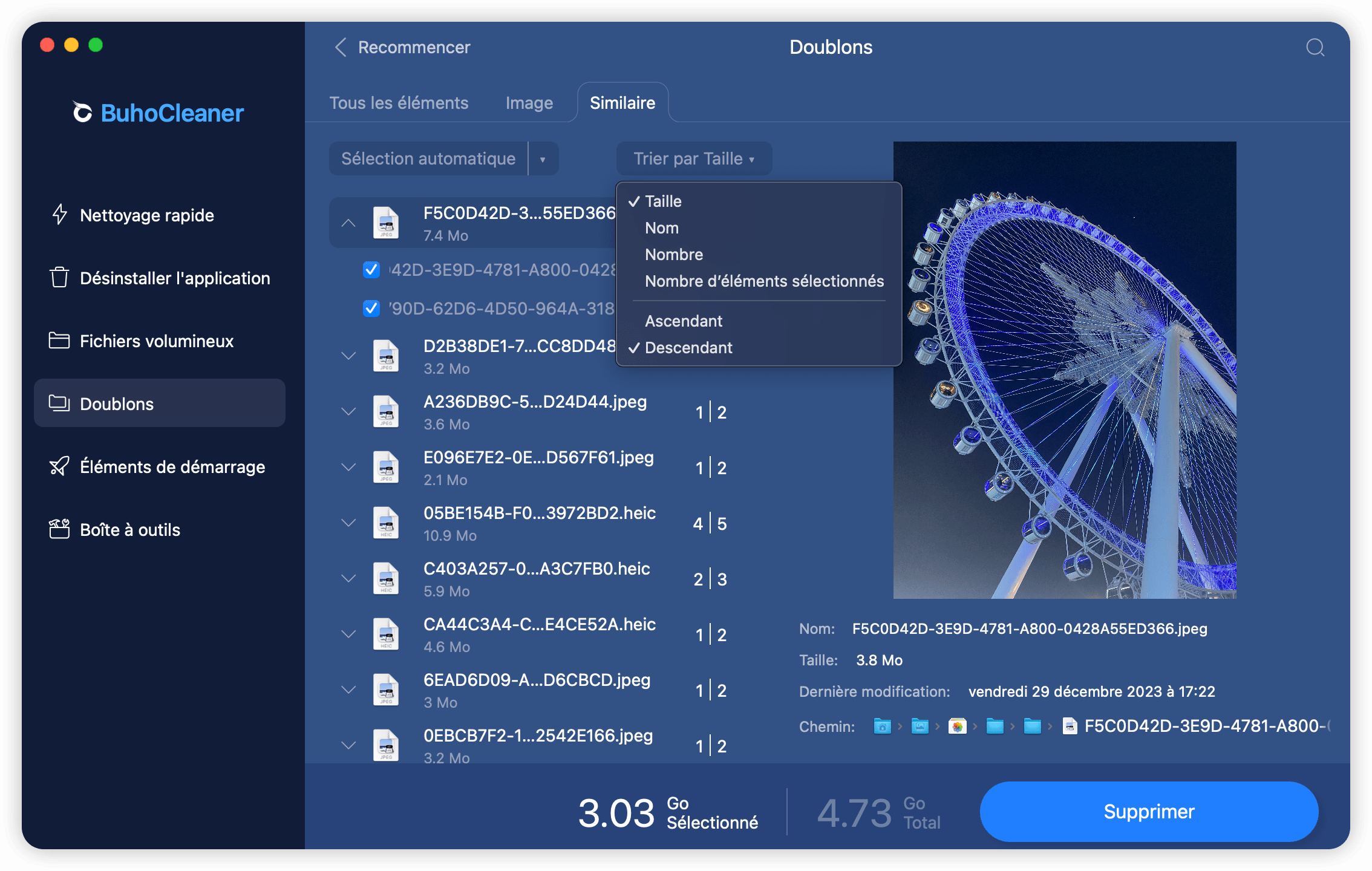 Supprimer les doublons -5