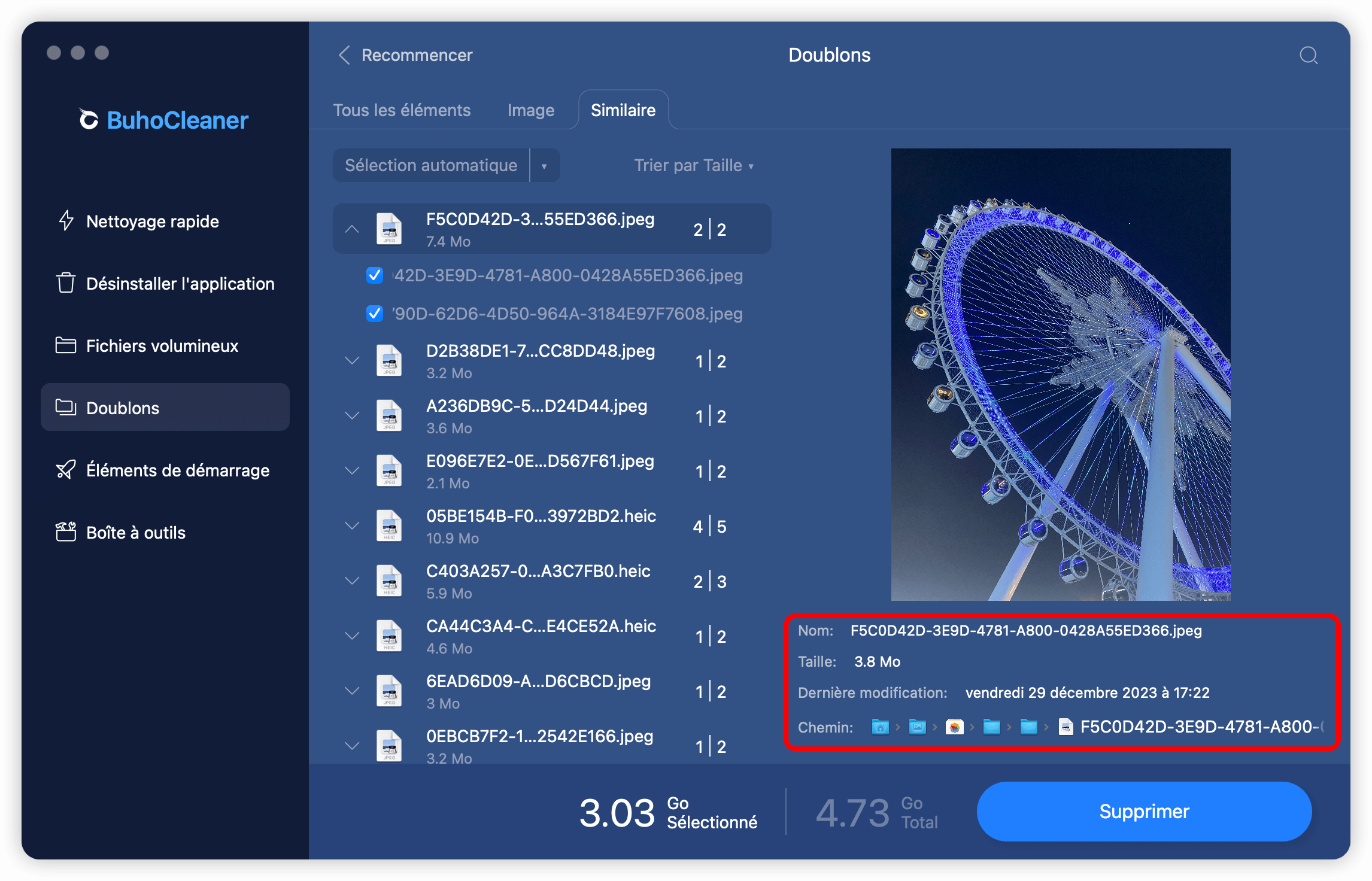 Supprimer les doublons -6