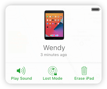 Erase iPad with iCloud
