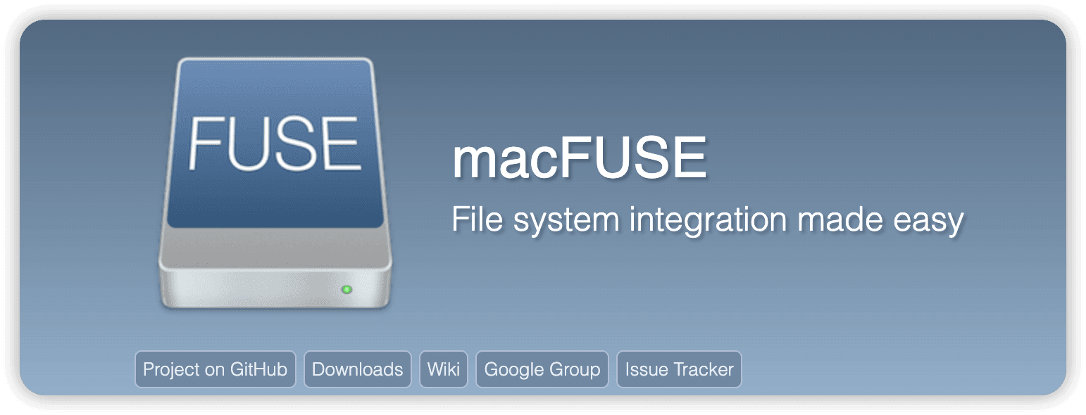 macFUSE