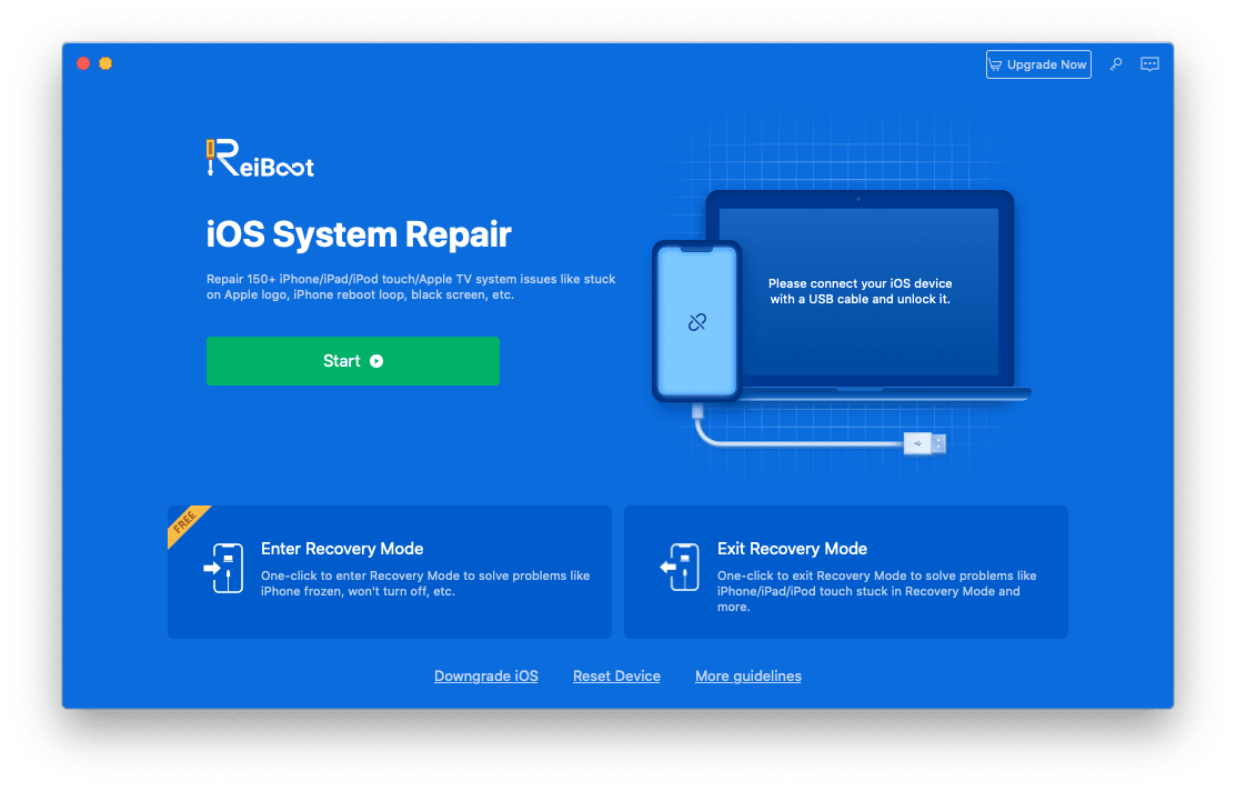 Best iPhone Repair Software - Tenorshare ReiBoot