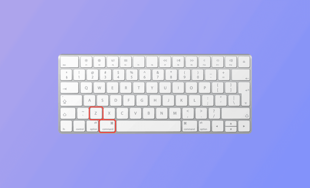 如何在 Mac 上還原或重做（含快捷键）