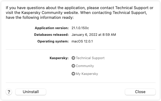 Uninstall Kaspersky Through Its Menu