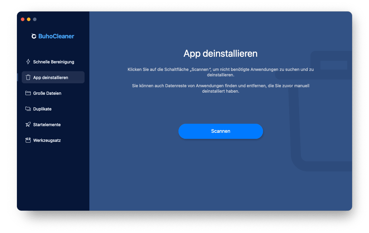 schnell Parallels auf dem Mac deinstallieren