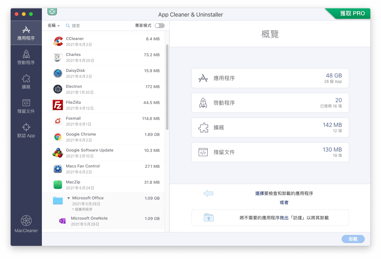 最佳Mac清理應用程式和優化軟體-Apple Cleaner & Uninstaller &