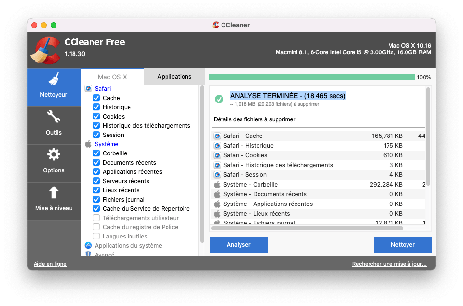 Meilleures Alternatives à CleanMyMac - CCleaner