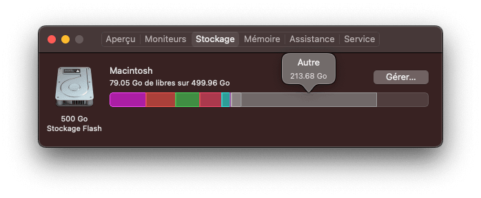 Check Other Storage on Mac