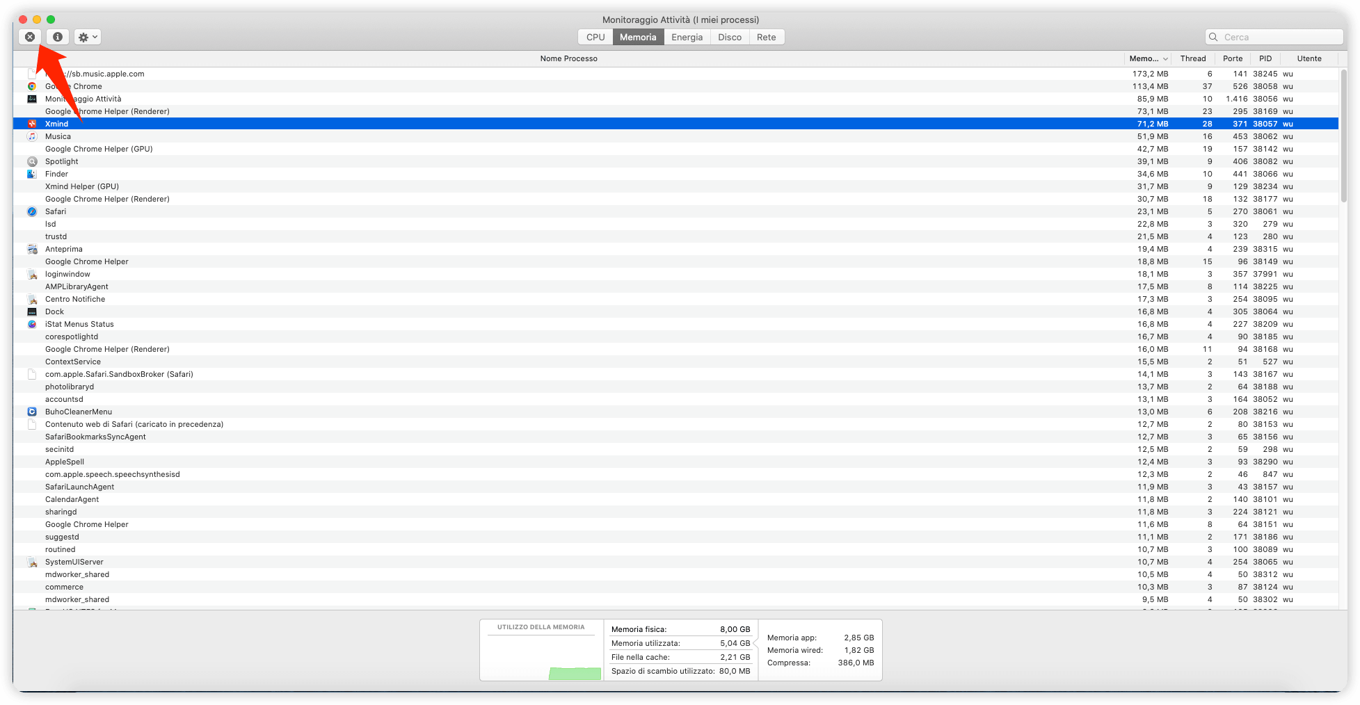 Check RAM Usage on Mac