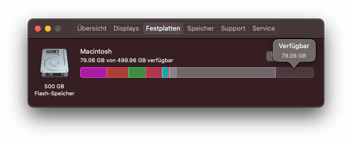 Check Storage Space
