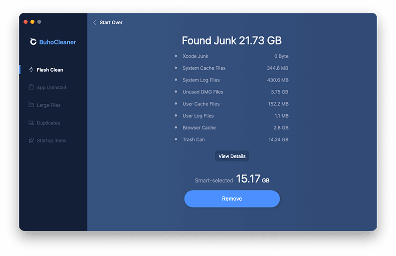 Free up Storage Space with BuhoCleaner
