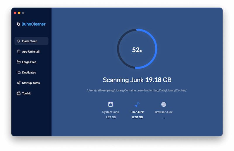 Clear Disk Space with BuhoCleaner