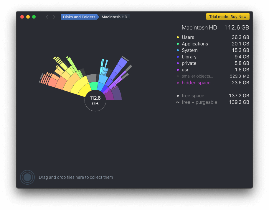Best Mac Cleaners - DaisyDisk Screenshot