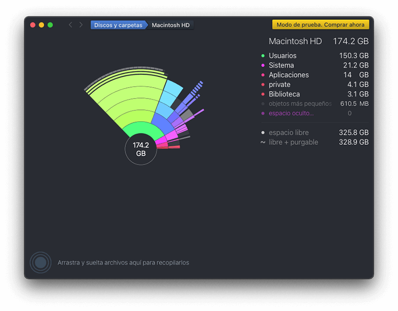mejores alternativas a CleanMyMac - Daisy Disk
