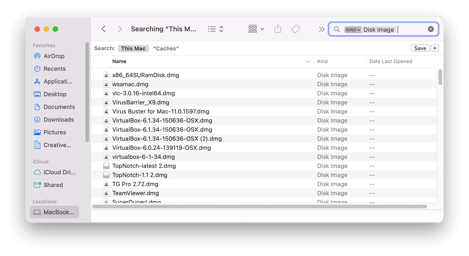 Delete DMG Files on Mac