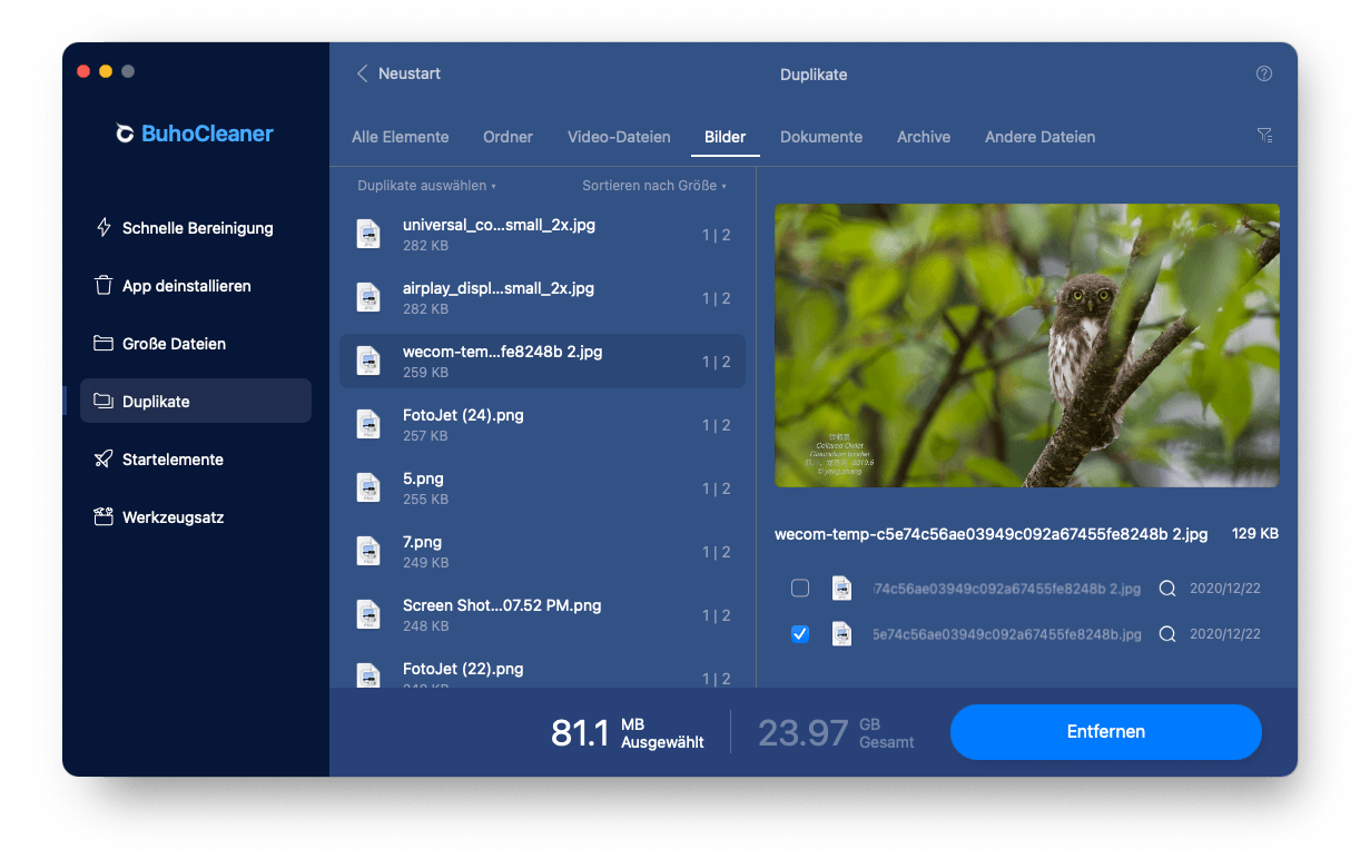 Delete Duplicate Files on Mac with BuhoCleaner