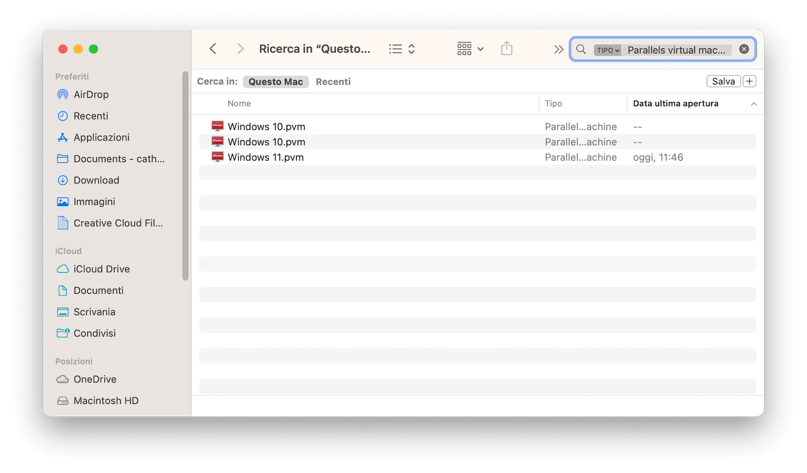 Delete Parallels Virtual Machines on Mac