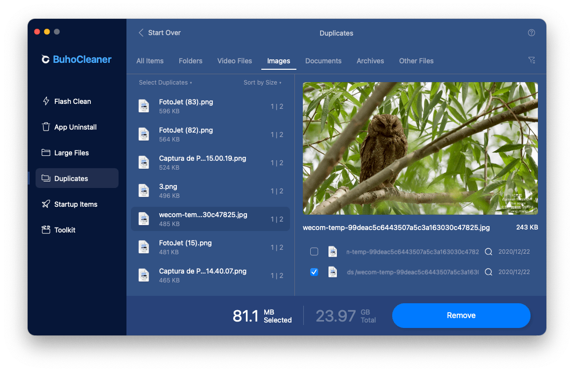 How to Find and Delete Duplicate Files on Mac with BuhoCleaner