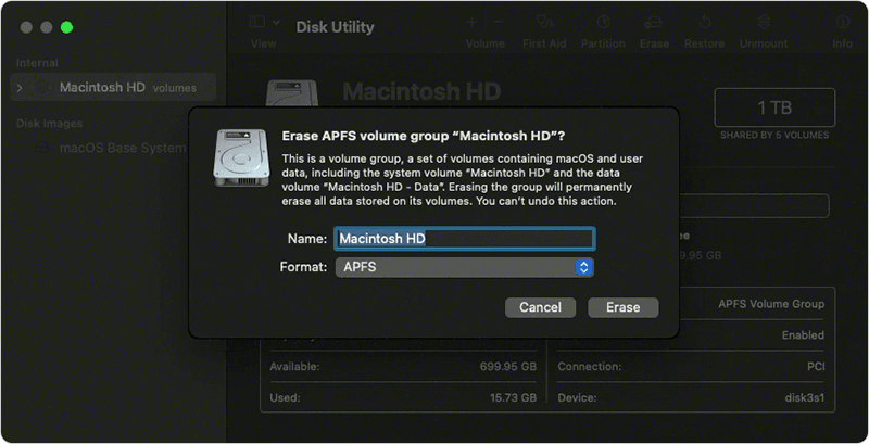 Delete Everything on Mac