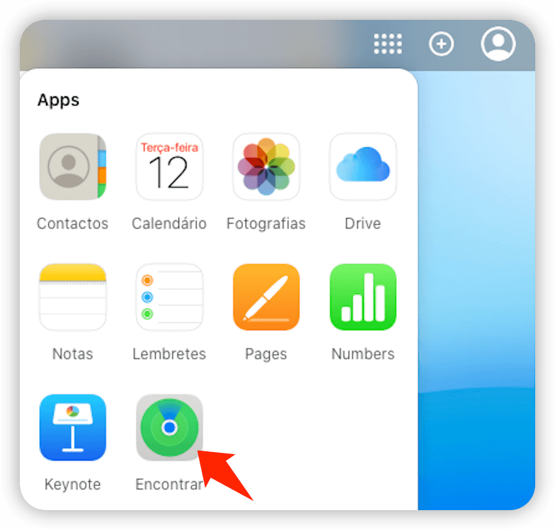 Find My iPhone in iCloud