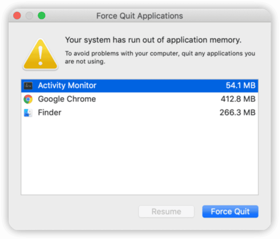 Force Quit the Apps You're Not Using